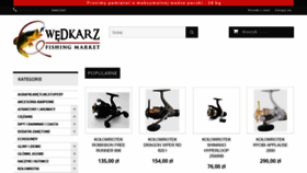 What Sklepwedkarz.pl website looked like in 2020 (4 years ago)