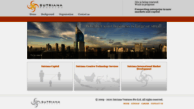 What Sutriana.com website looked like in 2020 (4 years ago)