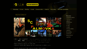 What Scpalmovka.cz website looked like in 2020 (4 years ago)