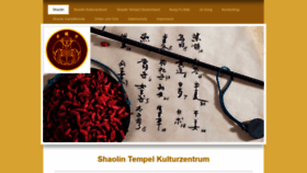 What Shaolintempel-kaiserslautern.com website looked like in 2020 (4 years ago)