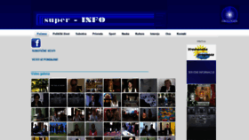 What Super-info.rs website looked like in 2020 (5 years ago)