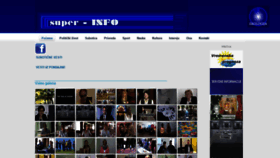 What Super-info.rs website looked like in 2020 (4 years ago)
