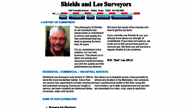 What Shieldsandlee.com website looked like in 2020 (4 years ago)