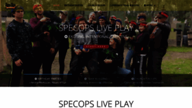 What Specopsliveplay.com website looked like in 2020 (4 years ago)