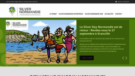 What Silver-normandie.fr website looked like in 2020 (4 years ago)