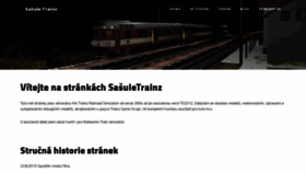 What Sasuletrainz.cz website looked like in 2020 (4 years ago)