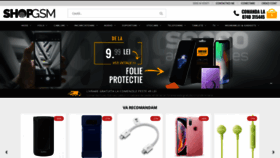 What Shopgsm.ro website looked like in 2020 (5 years ago)