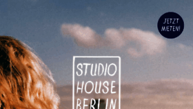 What Studio-house.berlin website looked like in 2020 (4 years ago)