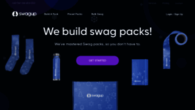 What Swagup.com website looked like in 2020 (4 years ago)