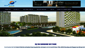 What Skyparksunshine.com website looked like in 2020 (4 years ago)