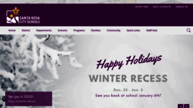 What Srcschools.org website looked like in 2020 (5 years ago)