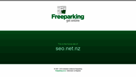 What Seo.net.nz website looked like in 2020 (4 years ago)