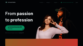 What Streamlabs.com website looked like in 2020 (5 years ago)