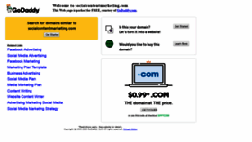 What Socialcontentmarketing.com website looked like in 2020 (4 years ago)