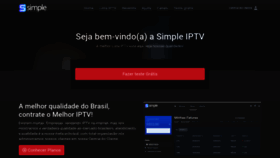 What Simpleiptv.com.br website looked like in 2020 (4 years ago)