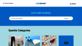 What Support.sodastream.com website looked like in 2020 (4 years ago)