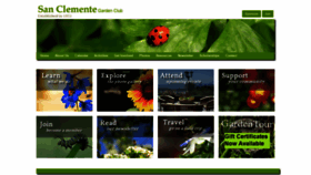 What Sanclementegardenclub.com website looked like in 2020 (4 years ago)