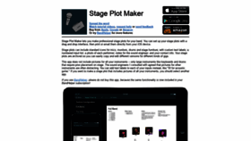 What Stageplotmaker.com website looked like in 2020 (4 years ago)