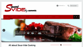 What Sous-vide.cooking website looked like in 2020 (4 years ago)