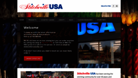 What Stitchville.com website looked like in 2020 (4 years ago)