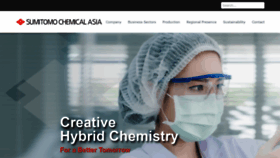 What Sumitomo-chem.com.sg website looked like in 2020 (4 years ago)