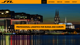 What Stl-logistik.com website looked like in 2020 (4 years ago)