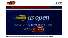 What Sports.ptv.com.pk website looked like in 2020 (4 years ago)