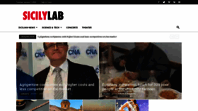 What Sicilylab.com website looked like in 2020 (4 years ago)