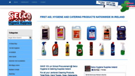 What Selcohygiene.com website looked like in 2020 (4 years ago)
