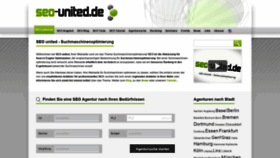 What Seo-united.de website looked like in 2020 (4 years ago)