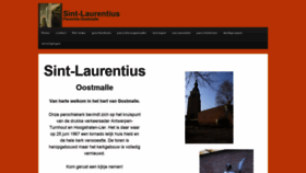 What St-laurentius-oostmalle.be website looked like in 2020 (4 years ago)