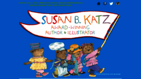 What Susankatzbooks.com website looked like in 2020 (4 years ago)