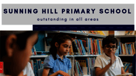 What Sunninghillprimary.net website looked like in 2020 (4 years ago)