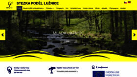 What Stezkapodelluznice.cz website looked like in 2020 (4 years ago)
