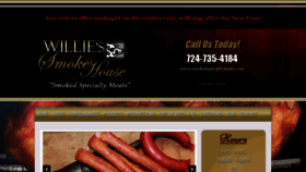What Smokedspecialtymeats.com website looked like in 2020 (4 years ago)