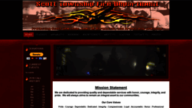 What Scottfire.org website looked like in 2020 (4 years ago)