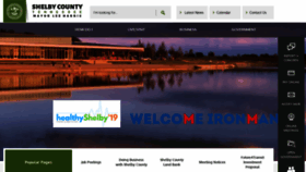 What Shelbycountytn.gov website looked like in 2020 (4 years ago)