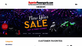 What Superiorpowersports.com website looked like in 2020 (4 years ago)