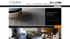 What Surya.com website looked like in 2020 (4 years ago)