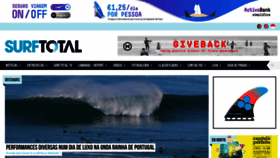 What Surftotal.com website looked like in 2020 (4 years ago)