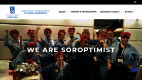What Soroptimistpascokennewick.org website looked like in 2020 (5 years ago)