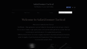 What Safarizoomertactical.com website looked like in 2020 (4 years ago)