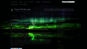What Sunaj-home.org website looked like in 2020 (4 years ago)