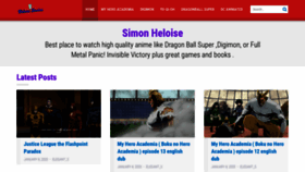 What Simonheloise.com website looked like in 2020 (4 years ago)