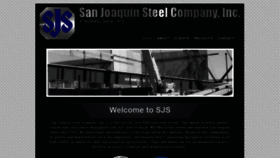What Sjs-steel.com website looked like in 2020 (4 years ago)