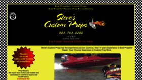 What Stevescustomprops.com website looked like in 2020 (4 years ago)