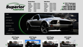 What Superiorautomotivedeals.com website looked like in 2020 (4 years ago)