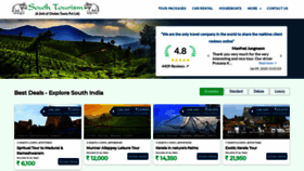 What Southtourism.com website looked like in 2020 (4 years ago)