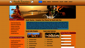 What Southtourism.info website looked like in 2020 (4 years ago)