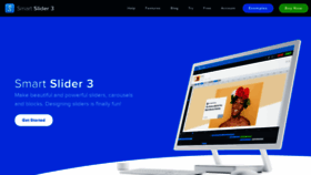 What Smartslider3.com website looked like in 2020 (4 years ago)